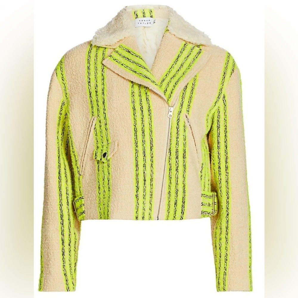 NWOT Tanya Taylor Patty Moto Jacket